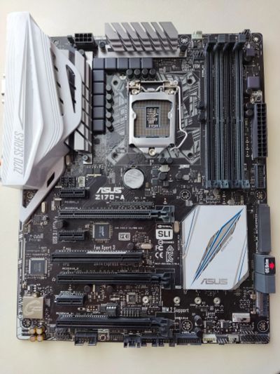 Лот: 17857897. Фото: 1. Материнская плата ASUS Z170-A. Материнские платы