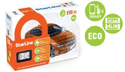 Лот: 19605573. Фото: 1. StarLine E96 V2 BT ECO 2CAN-4LIN. Автомобильные сигнализации