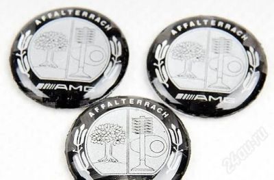 Лот: 2620882. Фото: 1. Круглый шильдик AMG. Детали тюнинга