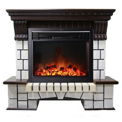 Лот: 24500390. Фото: 1. Электрокамин Inter Flame Экстер... Камины, печи-камины