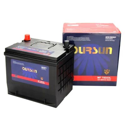 Лот: 21581144. Фото: 1. Аккумулятор OURSUN JIS MF 75D23L. Аккумуляторы