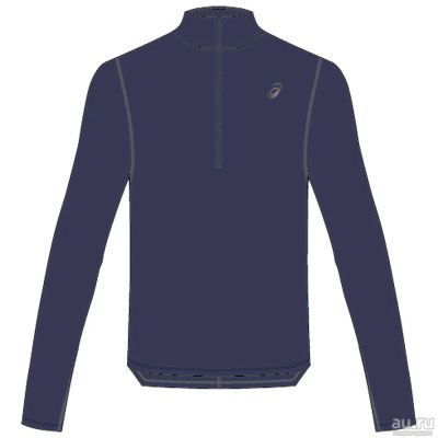 Лот: 13236887. Фото: 1. Футболка ASICS SILVER LS 1/2 ZIP... Топы, майки