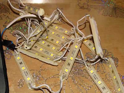 Лот: 18940668. Фото: 1. Светодиодные модули 5050 LED. Светодиодная подсветка