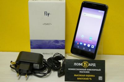 Лот: 10035128. Фото: 1. Продам смартфон Fly FS457 Nimbus... Смартфоны