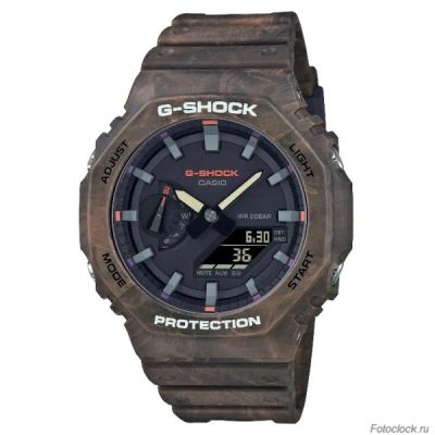 Лот: 21246409. Фото: 1. CASIO GA-2100FR-5A. Оригинальные наручные часы