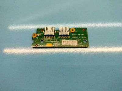 Лот: 20984149. Фото: 1. Б/У плата с разъемами USB и картридера... Платы расширения, контроллеры, доп. порты