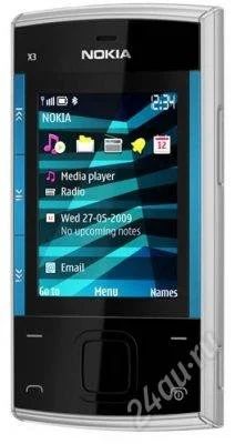 Лот: 797171. Фото: 1. Сотовый телефон Nokia X3-00 Silver... Кнопочные мобильные телефоны