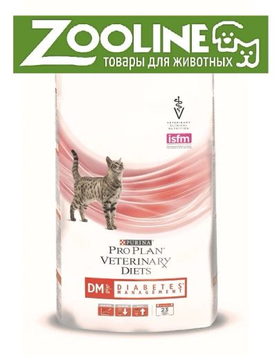 Лот: 6938832. Фото: 1. Purina Veterinary Diets DM (1... Корма