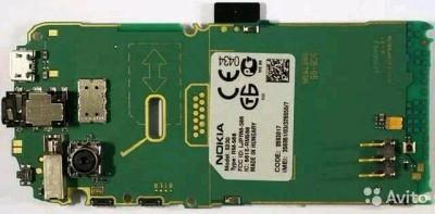Лот: 12629163. Фото: 1. Nokia 5230 материнская плата. Микросхемы и платы
