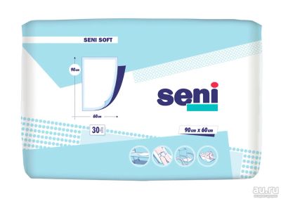 Лот: 8162188. Фото: 1. Seni soft пеленки 30 шт. Реабилитация, уход за больными