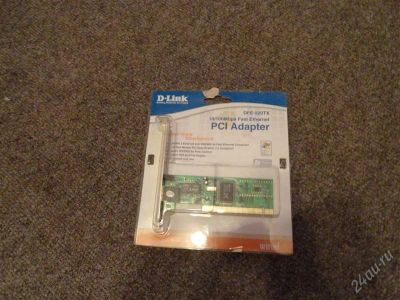 Лот: 2626148. Фото: 1. D-Link DFE-520TX PCI Fast Ethernet... Сетевые карты
