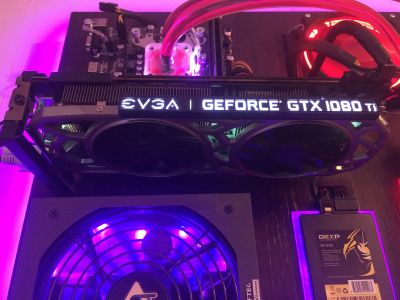 Лот: 14801181. Фото: 1. видеокарта EVGA GeForce GTX 1080... Видеокарты