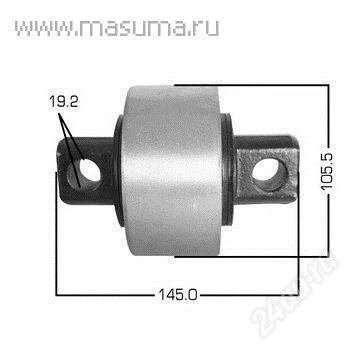 Лот: 2887942. Фото: 1. Сайлентблок "Masuma" MMC Fuso... Ходовая, подвеска, рулевое управление