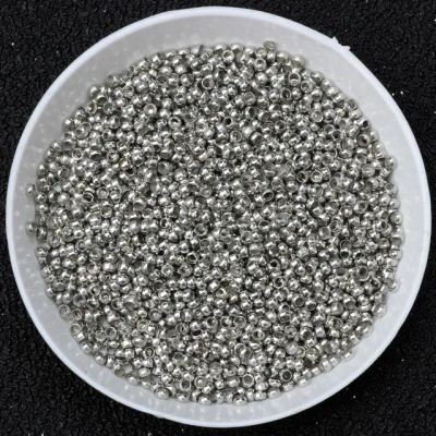 Лот: 25778013. Фото: 1. Обжимные бусины, цвет Rhodium. Материалы для ручной работы