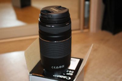 Лот: 4543259. Фото: 1. Объектив Canon EF 75-300mm f/4-5... Объективы