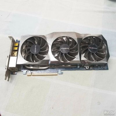Лот: 17180520. Фото: 1. Видеокарта GigaByte AMD Radeon... Видеокарты