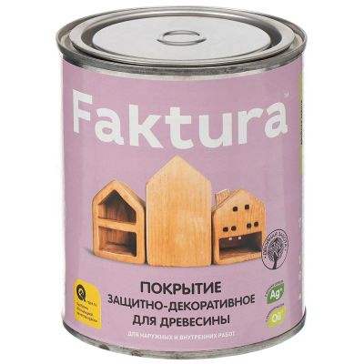 Лот: 24092973. Фото: 1. Пропитка Faktura, для дерева... Краски, лаки, растворитель