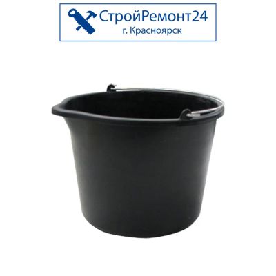 Лот: 25729642. Фото: 1. Ведро строительное пластиковое... Расходные материалы, сменные насадки