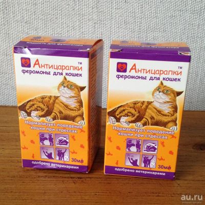 Лот: 16785224. Фото: 1. Феромоны для кошек Антицарапки... Косметика, лекарства