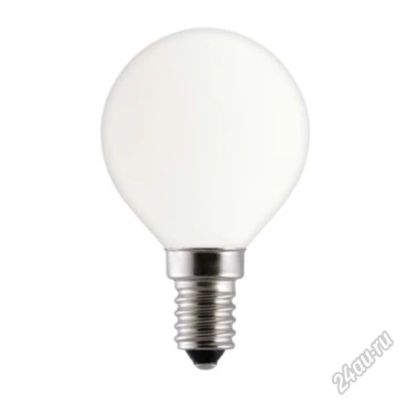Лот: 5974414. Фото: 1. Лампочка Philips 25w E14 Матовая. Другое освещение