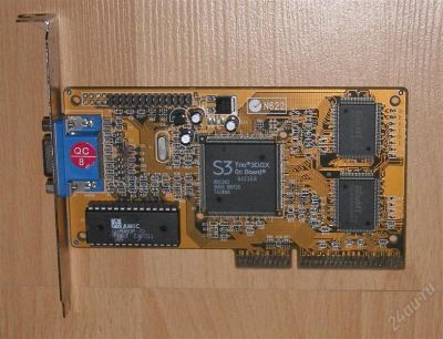 Лот: 2024804. Фото: 1. S3 Tiro 3D/2X 4MB. Видеокарты