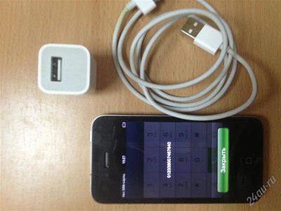 Лот: 2253418. Фото: 1. apple iphone4 4 16gb 16 дам гарнтию... Смартфоны