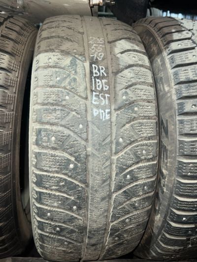 Лот: 25070972. Фото: 1. (1шт)235-55-19 Bridgestone Ice... Шины