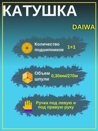 Лот: 22029022. Фото: 1. Катушка безынерционная DAIWA Sweepfire... Катушки, комплектующие