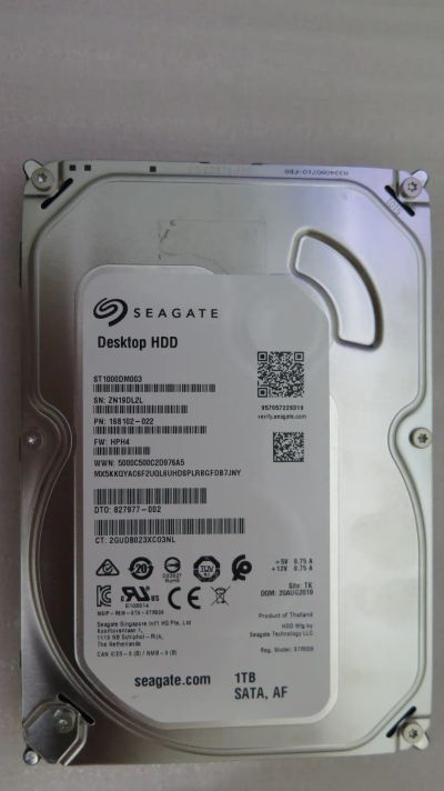 Лот: 25719547. Фото: 1. Жесткий диск Seagate 1 TB (ST1000DM003... Жёсткие диски (HDD)