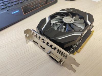 Лот: 17034992. Фото: 1. MSI GeForce GTX 1050 2Gb. Как... Видеокарты