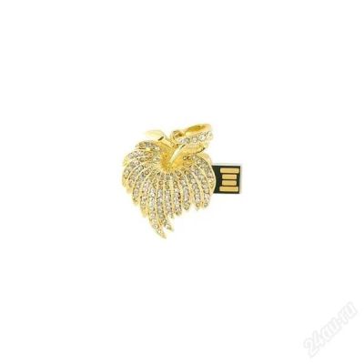 Лот: 1788220. Фото: 1. Брелок-флэшка лист 8GB. USB-флеш карты