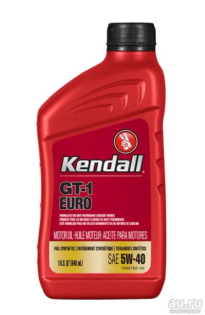 Лот: 2816766. Фото: 1. Kendall 5w40 GT-1 Full Synthetic. Масла, жидкости
