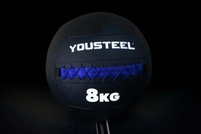 Лот: 25047005. Фото: 1. Набивной мяч BLK 8кг YouSteel. Фитнес, аэробика и гимнастика