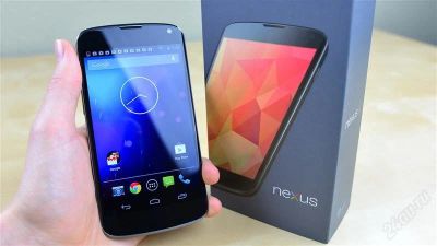 Лот: 2704300. Фото: 1. NEXUS 4 GOOGLE LG 8GB (черный... Смартфоны