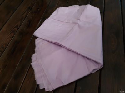 Лот: 17805339. Фото: 1. Ткань плащевка нежно-фиолетовая... Ткани, нитки, пряжа