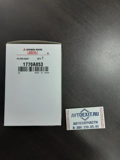Лот: 17311083. Фото: 1. Фильтр топливный Mitsubishi 1770A053... Расходные материалы