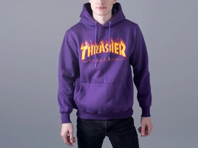 Лот: 12644494. Фото: 1. Худи Thrasher C. Свитеры, толстовки, худи