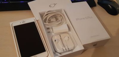 Лот: 13113412. Фото: 1. iphone 6 plus Gold 64. Смартфоны