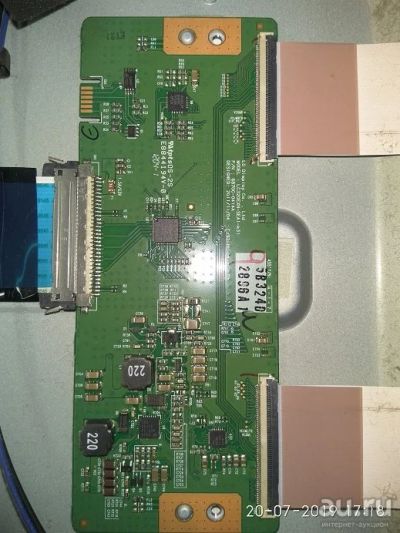 Лот: 14280580. Фото: 1. t-con 6870C-0414A tv LG 32LS3500... Запчасти для телевизоров, видеотехники, аудиотехники