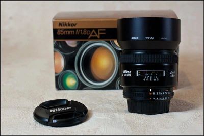 Лот: 2178942. Фото: 1. Легендарный объектив Nikon 85mm... Объективы