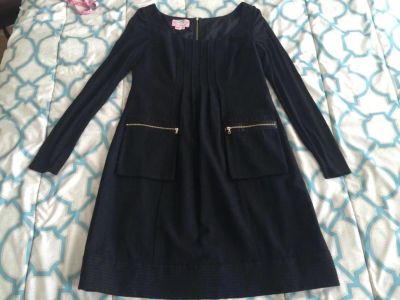 Лот: 8244842. Фото: 1. Черное шерстяное платье от Phoebe... Платья