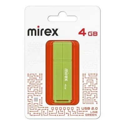 Лот: 22143246. Фото: 1. FLASH DRIVE MIREX 4GB USB 2.0... USB-флеш карты