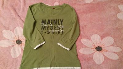 Лот: 7756433. Фото: 1. Футболка с длинным рукавом р... Футболки, топы и майки