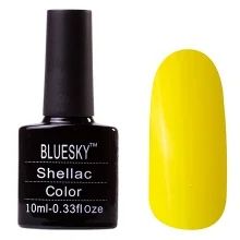 Лот: 5286760. Фото: 1. Гель-лак Shellac "Bluesky" Цвет... Лак для ногтей