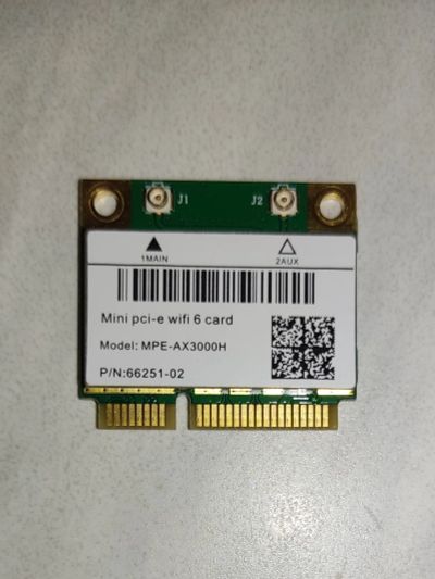 Лот: 18267321. Фото: 1. Wi-fi модуль для ноутбука MPE-AX3000H. Платы расширения, контроллеры, доп. порты