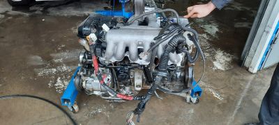 Лот: 17625364. Фото: 1. Toyota 1JZ-GE рабочий. Двигатель и элементы двигателя