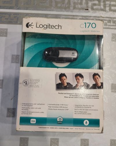Лот: 19634281. Фото: 1. Веб-камера Logitech C170 в коробке... Веб-камеры