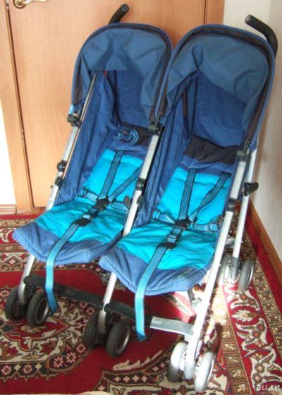 Лот: 13309340. Фото: 1. Коляска для двойни Cybex Twinyx. Коляски