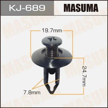 Лот: 11478248. Фото: 1. Клипса крепежная Masuma KJ-689. Кузов