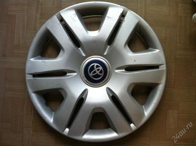 Лот: 2063597. Фото: 1. колпаки toyota комплект на 15. Детали тюнинга